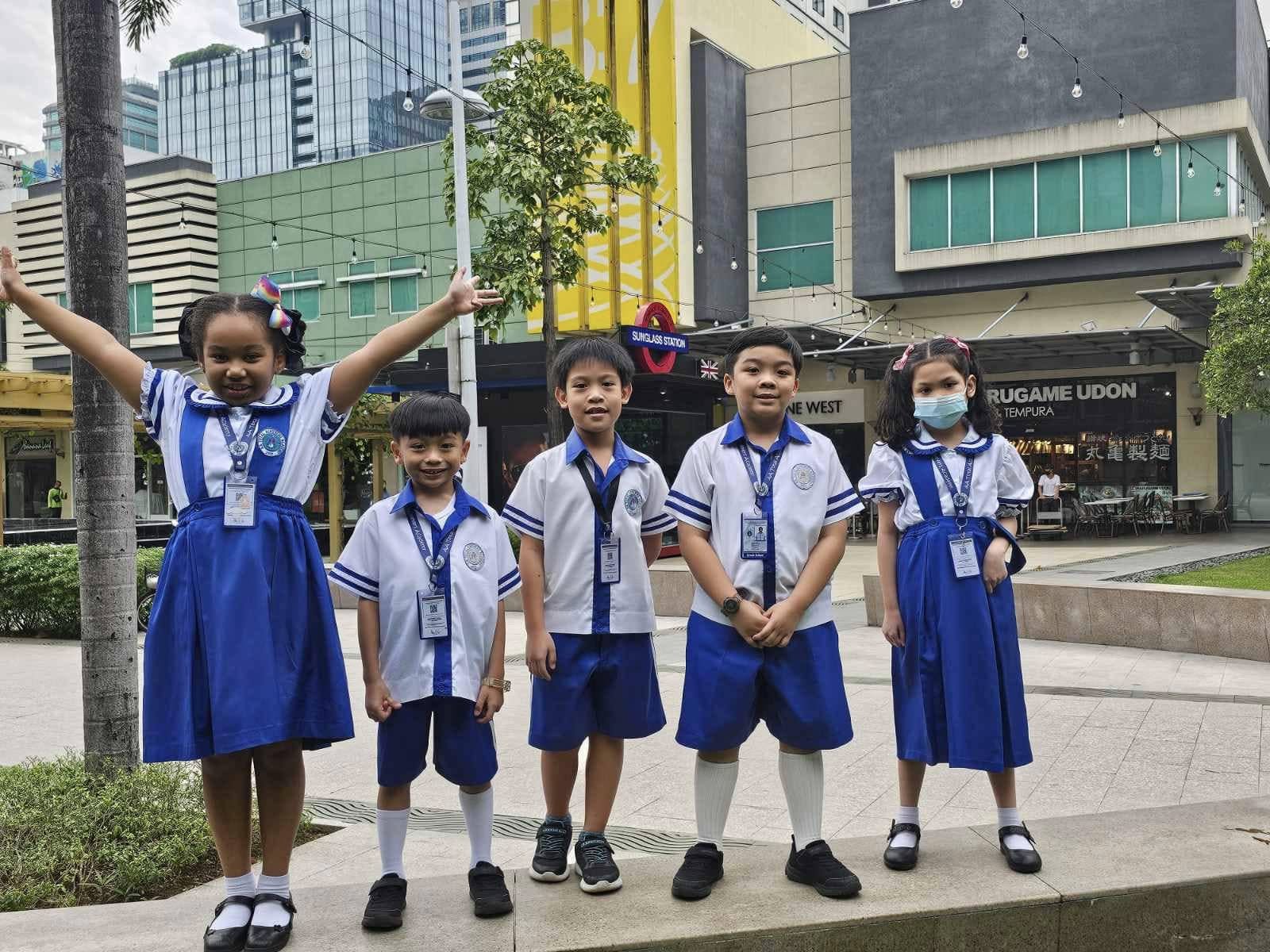 Happy students at Aa Total Achievers Academy